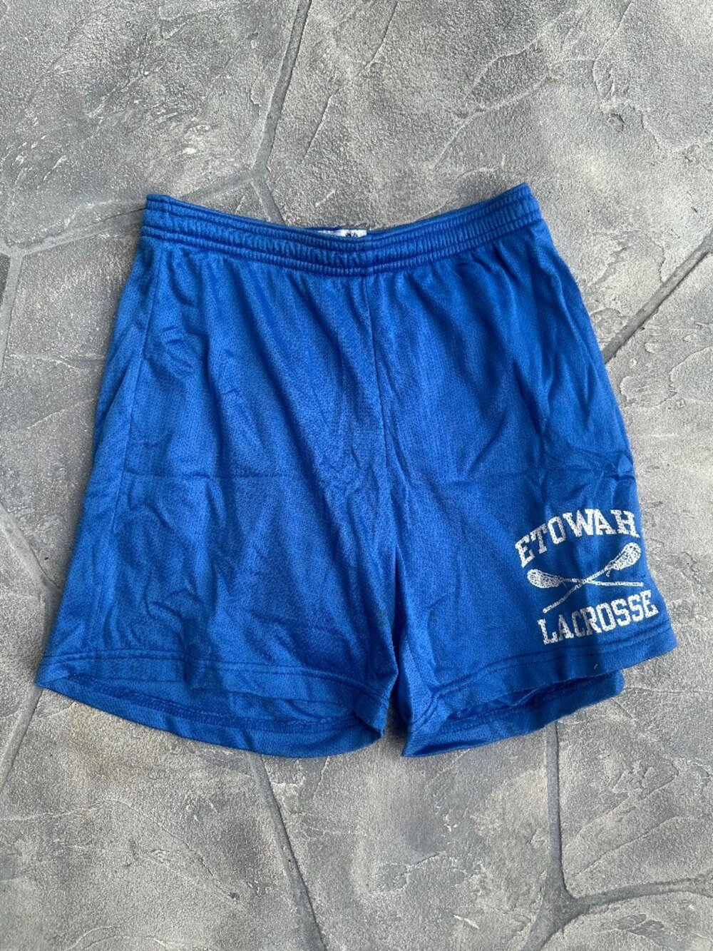 Blue Jersey Basketball/Lacrosse Shorts - Small